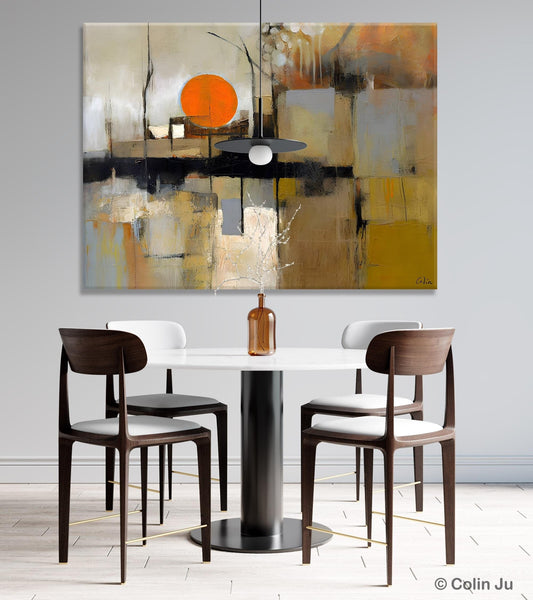 Large Wall Art Ideas for Living Room, Hand Painted Canvas Art, Oversized Canvas Paintings, Original Abstract Art, Contemporary Acrylic Art-ArtWorkCrafts.com