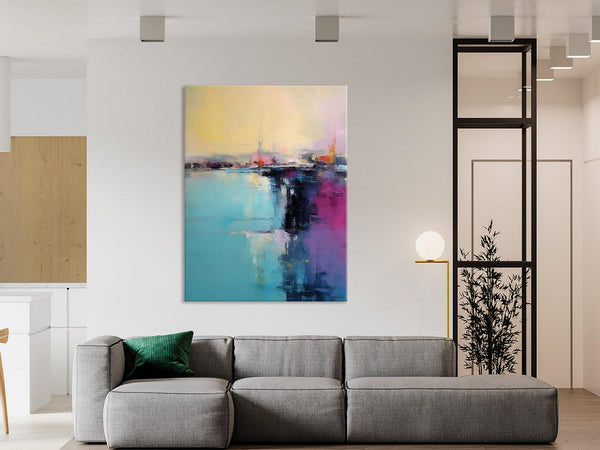 Large Original Artwork, Contemporary Acrylic Painting on Canvas, Large Wall Art Paintings for Living Room, Modern Canvas Art Paintings-ArtWorkCrafts.com