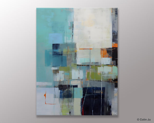 Canvas Paintings for Dining Room, Extra Large Modern Wall Art, Acrylic Painting on Canvas, Contemporary Painting, Original Abstract Painting-ArtWorkCrafts.com