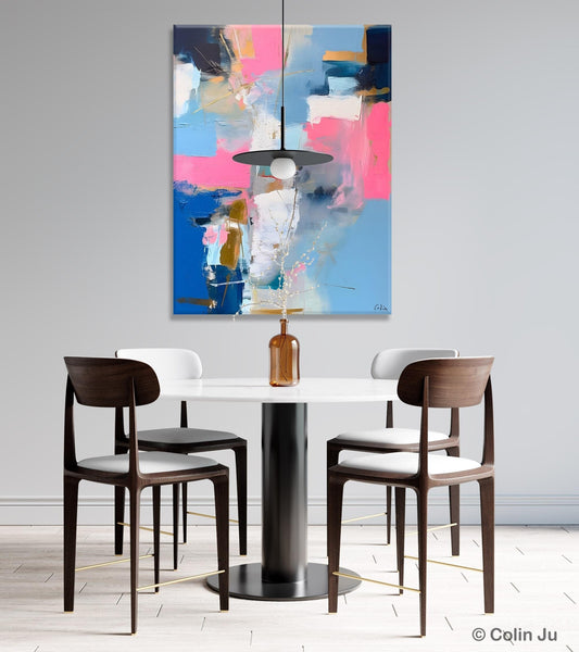 Large Art Painting for Living Room, Original Canvas Art, Contemporary Acrylic Painting on Canvas, Oversized Modern Abstract Wall Paintings-ArtWorkCrafts.com