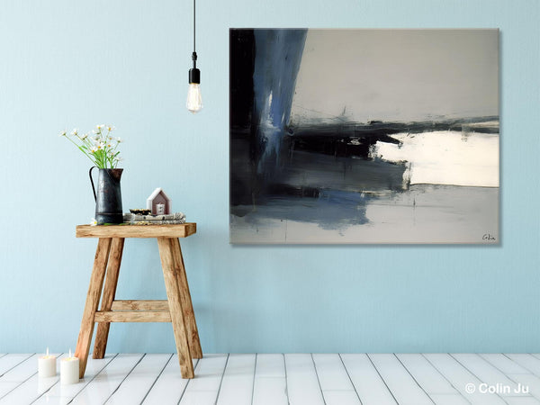 Extra Large Abstract Painting for Bedroom, Large Original Abstract Wall Art, Contemporary Acrylic Paintings, Abstract Paintings on Canvas-ArtWorkCrafts.com