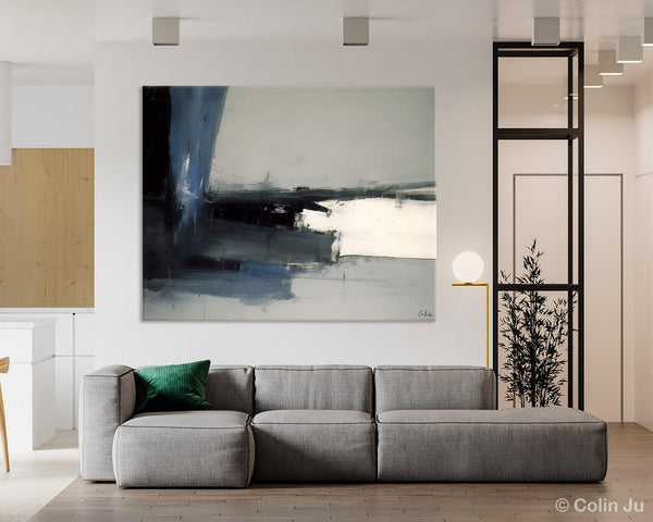 Extra Large Abstract Painting for Bedroom, Large Original Abstract Wall Art, Contemporary Acrylic Paintings, Abstract Paintings on Canvas-ArtWorkCrafts.com