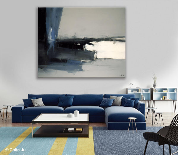 Extra Large Abstract Painting for Bedroom, Large Original Abstract Wall Art, Contemporary Acrylic Paintings, Abstract Paintings on Canvas-ArtWorkCrafts.com