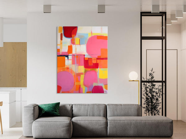 Large Contemporary Wall Art, Extra Large Paintings for Bedroom, Abstract Wall Paintings, Heavy Texture Canvas Art, Original Modern Painting-ArtWorkCrafts.com