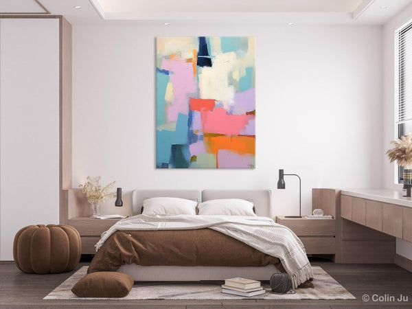 Contemporary Paintings on Canvas, Large Wall Art Painting for Dining Room, Original Abstract Wall Art, Oversized Abstract Wall Art Paintings-ArtWorkCrafts.com