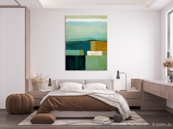 Large Wall Art Painting for Bedroom, Original Canvas Artwork, Contemporary Acrylic Painting on Canvas, Oversized Abstract Wall Art Paintings-ArtWorkCrafts.com