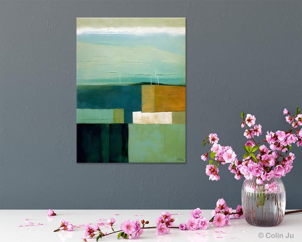 Large Wall Art Painting for Bedroom, Original Canvas Artwork, Contemporary Acrylic Painting on Canvas, Oversized Abstract Wall Art Paintings-ArtWorkCrafts.com