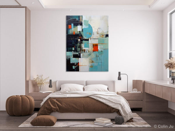 Contemporary Acrylic Painting on Canvas, Large Wall Art Painting for Bedroom, Original Canvas Art, Oversized Modern Abstract Wall Paintings-ArtWorkCrafts.com