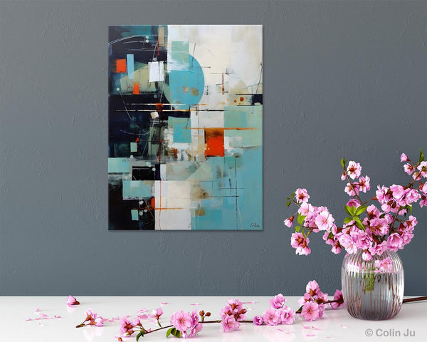 Contemporary Acrylic Painting on Canvas, Large Wall Art Painting for Bedroom, Original Canvas Art, Oversized Modern Abstract Wall Paintings-ArtWorkCrafts.com