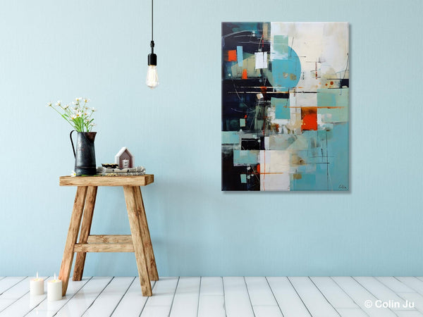 Contemporary Acrylic Painting on Canvas, Large Wall Art Painting for Bedroom, Original Canvas Art, Oversized Modern Abstract Wall Paintings-ArtWorkCrafts.com