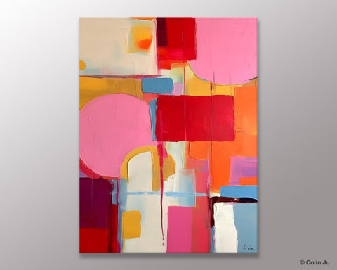 Large Wall Art Painting for Living Room, Large Modern Canvas Wall Paintings, Original Abstract Art, Contemporary Acrylic Painting on Canvas-ArtWorkCrafts.com