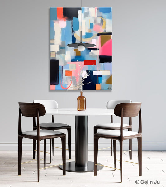 Original Modern Artwork, Contemporary Acrylic Painting on Canvas, Large Wall Art Painting for Bedroom, Oversized Abstract Wall Art Paintings-ArtWorkCrafts.com