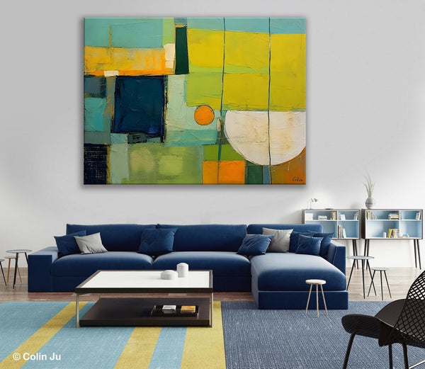 Contemporary Acrylic Paintings, Hand Painted Original Canvas Wall Art, Large Canvas Art Painting for Bedroom, Huge Modern Abstract Paintings-ArtWorkCrafts.com