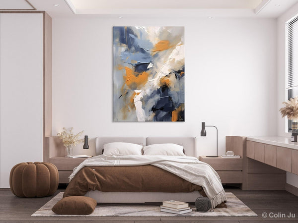 Contemporary Acrylic Paintings on Canvas, Large Wall Art Paintings for Bedroom, Oversized Abstract Wall Art Paintings, Original Abstract Art-ArtWorkCrafts.com