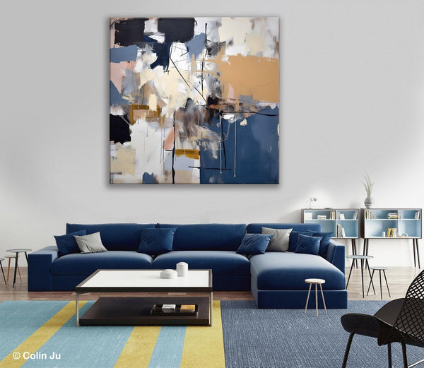 Extra Large Canvas Paintings for Living Room, Original Modern Abstract Artwork, Modern Canvas Art Paintings, Abstract Wall Art for Sale-ArtWorkCrafts.com
