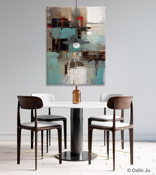 Original Canvas Art, Contemporary Acrylic Painting on Canvas, Large Wall Art Painting for Bedroom, Oversized Modern Abstract Wall Paintings-ArtWorkCrafts.com