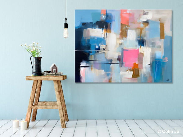 Large Wall Art Paintings, Simple Canvas Art, Contemporary Painting on Canvas, Original Canvas Wall Art for sale, Simple Abstract Paintings-ArtWorkCrafts.com