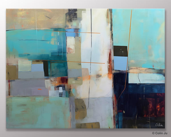 Hand Painted Original Canvas Wall Art, Large Canvas Art Painting for Bedroom, Huge Modern Abstract Paintings, Contemporary Acrylic Paintings-ArtWorkCrafts.com