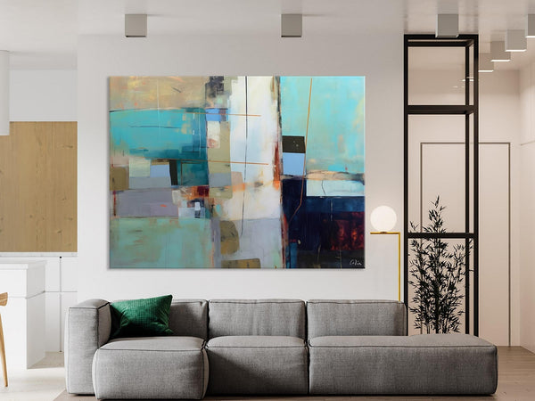 Hand Painted Original Canvas Wall Art, Large Canvas Art Painting for Bedroom, Huge Modern Abstract Paintings, Contemporary Acrylic Paintings-ArtWorkCrafts.com