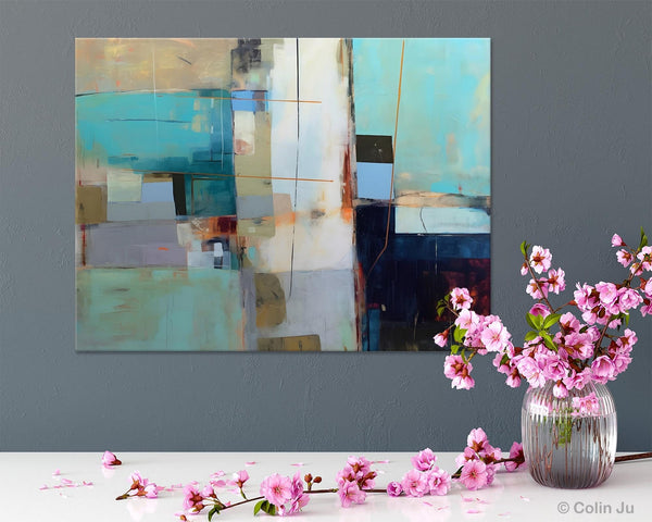 Hand Painted Original Canvas Wall Art, Large Canvas Art Painting for Bedroom, Huge Modern Abstract Paintings, Contemporary Acrylic Paintings-ArtWorkCrafts.com