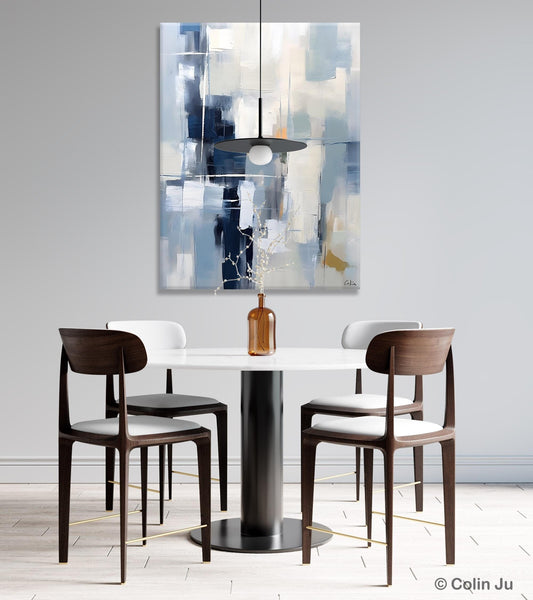 Large Modern Canvas Wall Paintings, Original Abstract Art, Large Wall Art Painting for Dining Room, Hand Painted Acrylic Painting on Canvas-ArtWorkCrafts.com