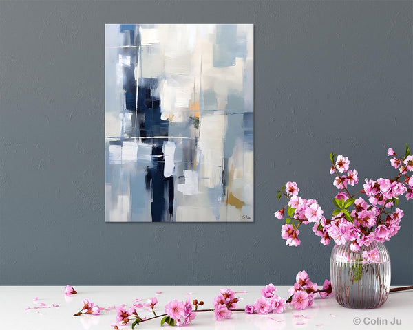 Large Modern Canvas Wall Paintings, Original Abstract Art, Large Wall Art Painting for Dining Room, Hand Painted Acrylic Painting on Canvas-ArtWorkCrafts.com