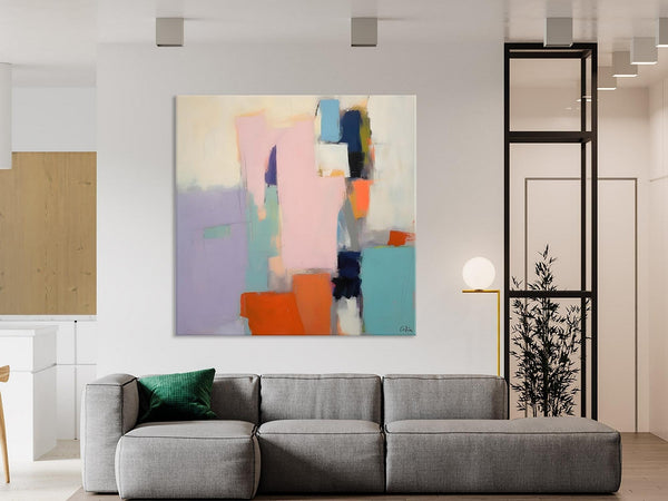 Modern Acrylic Paintings, Original Modern Paintings, Contemporary Canvas Art for Living Room, Extra Large Abstract Paintings on Canvas-ArtWorkCrafts.com
