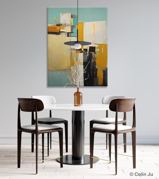 Large Modern Canvas Wall Art Paintings, Large Wall Art Paintings for Bedroom, Original Abstract Art, Hand Painted Acrylic Painting on Canvas-ArtWorkCrafts.com
