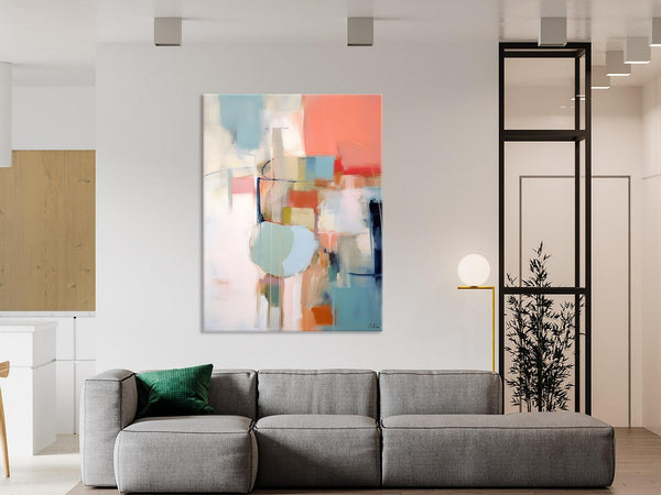Large Modern Paintings, Original Abstract Canvas Art, Large Wall Painting for Bedroom, Hand Painted Canvas Art, Acrylic Painting on Canvas-ArtWorkCrafts.com