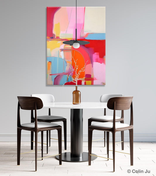 Contemporary Abstract Paintings on Canvas, Oversized Abstract Wall Art Paintings, Large Wall Paintings for Bedroom, Original Abstract Art-ArtWorkCrafts.com