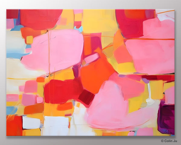 Original Modern Artwork, Large Wall Art Painting for Bedroom, Oversized Abstract Wall Art Paintings, Contemporary Acrylic Painting on Canvas-ArtWorkCrafts.com