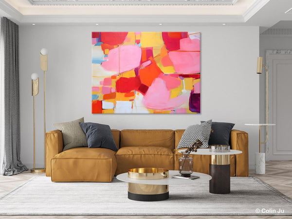 Original Modern Artwork, Large Wall Art Painting for Bedroom, Oversized Abstract Wall Art Paintings, Contemporary Acrylic Painting on Canvas-ArtWorkCrafts.com