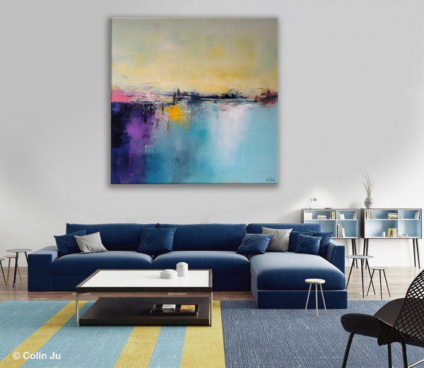 Original Abstract Wall Art, Simple Canvas Art, Large Canvas Paintings for Living Room, Large Abstract Artwork, Modern Acrylic Art for Sale-ArtWorkCrafts.com