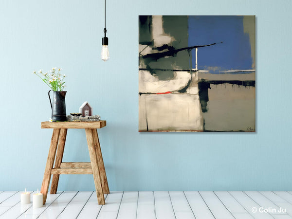 Original Abstract Art for Living Room, Contemporary Wall Art on Canvas, Extra Large Abstract Art for Bedroom, Modern Acrylic Art for Sale-ArtWorkCrafts.com