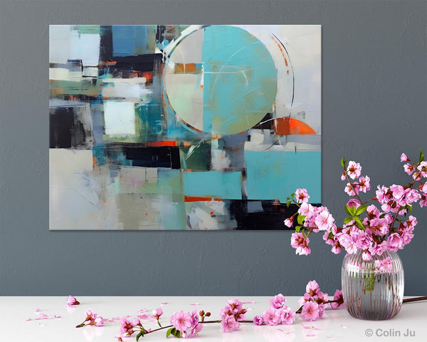 Extra Large Modern Canvas Paintings, Hand Painted Canvas Art, Large Original Wall Art Painting for Bedroom, Acrylic Paintings on Canvas-ArtWorkCrafts.com