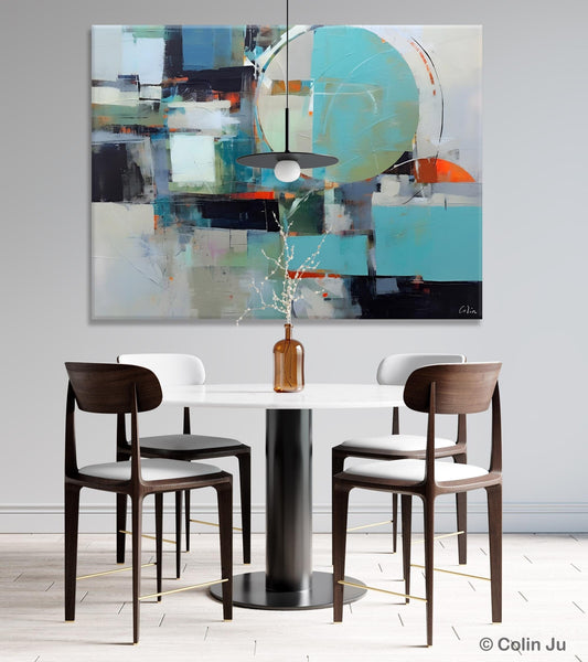 Extra Large Modern Canvas Paintings, Hand Painted Canvas Art, Large Original Wall Art Painting for Bedroom, Acrylic Paintings on Canvas-ArtWorkCrafts.com