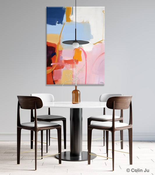 Contemporary Acrylic Painting on Canvas, Large Wall Art Painting for Bedroom, Original Canvas Art, Oversized Modern Abstract Wall Paintings-ArtWorkCrafts.com