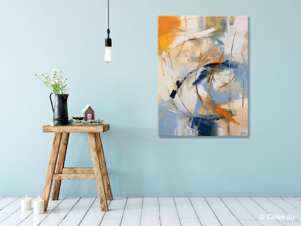 Modern Acrylic Paintings, Large Paintings for Living Room, Contemporary Wall Art Paintings, Hand Painted Canvas Art, Original Abstract Art-ArtWorkCrafts.com