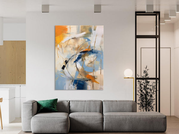 Modern Acrylic Paintings, Large Paintings for Living Room, Contemporary Wall Art Paintings, Hand Painted Canvas Art, Original Abstract Art-ArtWorkCrafts.com