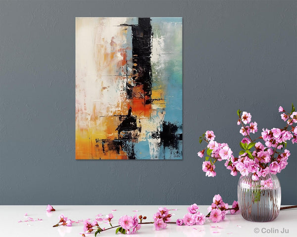 Contemporary Wall Art Paintings, Hand Painted Canvas Art, Original Abstract Art, Modern Acrylic Paintings, Large Paintings for Living Room-ArtWorkCrafts.com