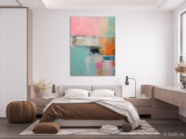 Canvas Paintings for Dining Room, Oversized Modern Wall Art, Acrylic Painting on Canvas, Contemporary Paintings, Original Abstract Paintings-ArtWorkCrafts.com