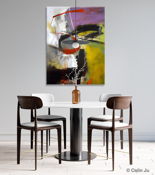 Large Original Artwork, Contemporary Acrylic Painting on Canvas, Large Wall Art Paintings for Living Room, Modern Canvas Art Paintings-ArtWorkCrafts.com
