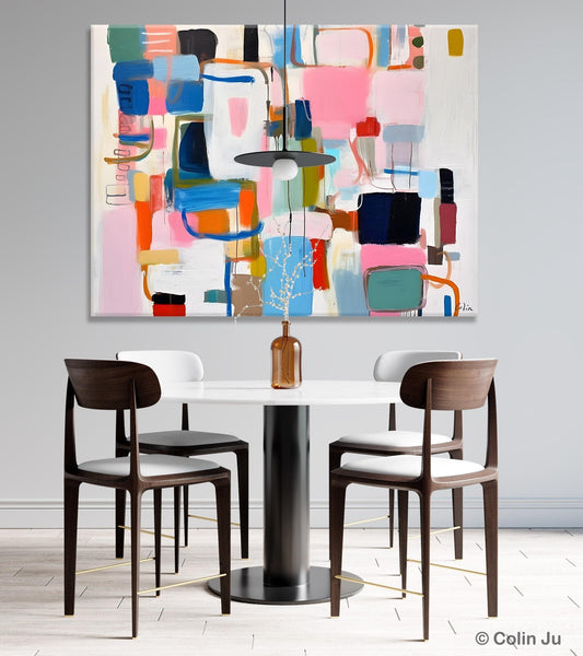 Large Wall Art Ideas for Living Room, Hand Painted Canvas Art, Oversized Canvas Paintings, Original Abstract Art, Contemporary Acrylic Art-ArtWorkCrafts.com