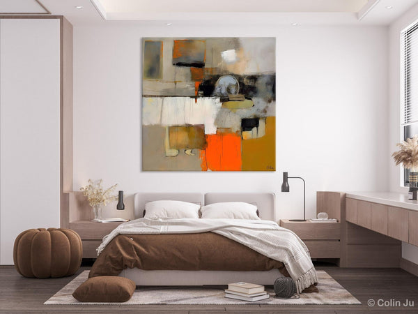 Contemporary Canvas Art, Modern Acrylic Artwork, Buy Art Paintings Online, Original Modern Paintings, Large Abstract Painting for Bedroom-ArtWorkCrafts.com