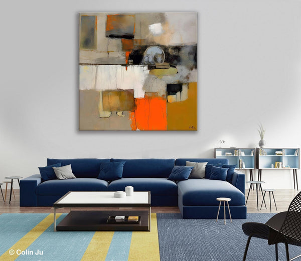 Contemporary Canvas Art, Modern Acrylic Artwork, Buy Art Paintings Online, Original Modern Paintings, Large Abstract Painting for Bedroom-ArtWorkCrafts.com