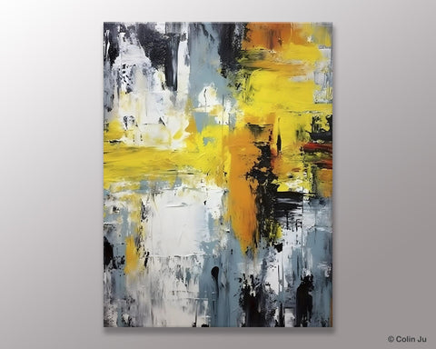 Large Modern Paintings, Contemporary Wall Art, Hand Painted Canvas Art, Extra Large Paintings for Living Room, Original Abstract Painting-ArtWorkCrafts.com