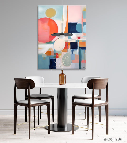 Large Contemporary Wall Art, Acrylic Painting on Canvas, Extra Large Paintings for Dining Room, Modern Paintings, Original Abstract Painting-ArtWorkCrafts.com