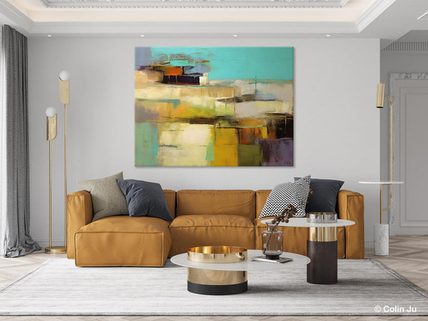 Modern Wall Art Ideas for Bedroom, Extra Large Canvas Painting, Original Abstract Art, Hand Painted Wall Art, Contemporary Acrylic Paintings-ArtWorkCrafts.com