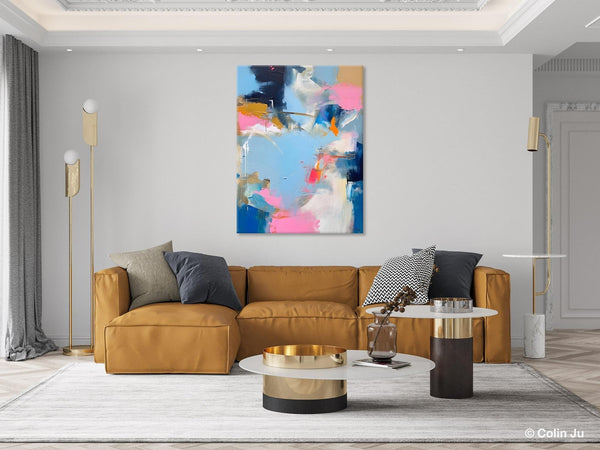 Large Modern Canvas Wall Paintings, Original Abstract Art, Large Wall Art Painting for Living Room, Contemporary Acrylic Painting on Canvas-ArtWorkCrafts.com