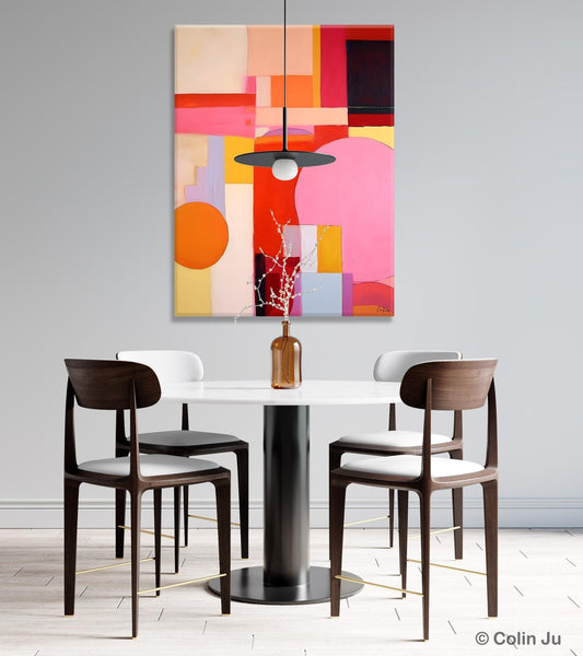 Large Wall Painting for Bedroom, Hand Painted Canvas Art, Large Modern Paintings, Original Abstract Canvas Art, Acrylic Painting on Canvas-ArtWorkCrafts.com